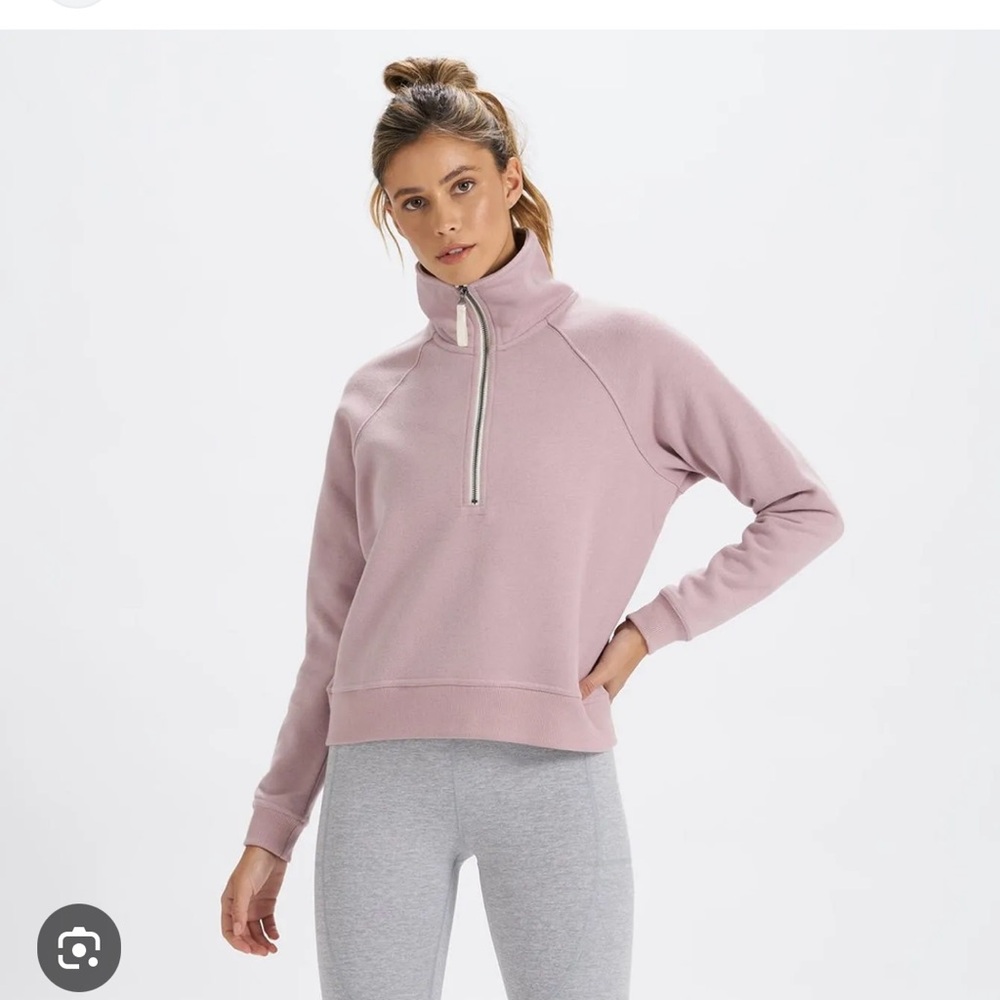 Vuori restore half zip sweatshirt